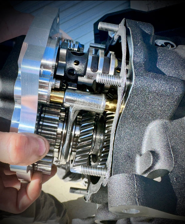 CryoHeat Billet Harley Davidson Six Speed Transmission Door