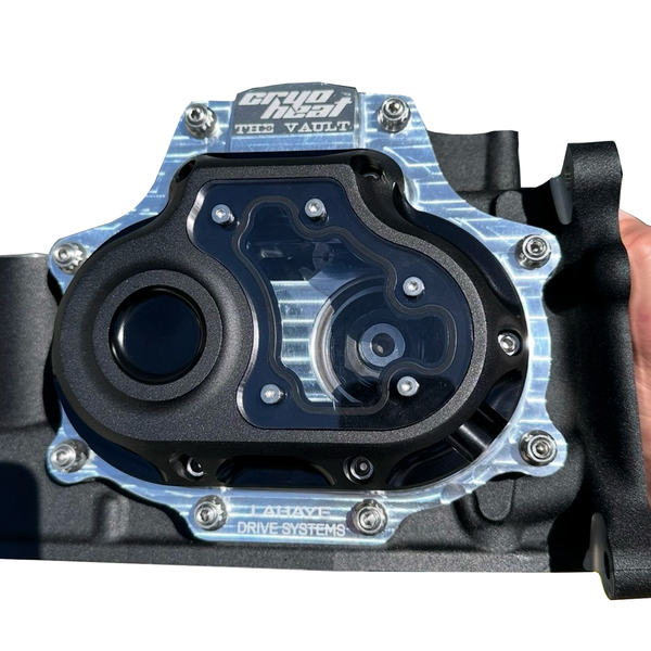 CryoHeat Billet Harley Davidson Six Speed Transmission Door