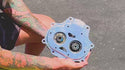 CryoHeat Billet Harley Davidson Six Speed Transmission Door