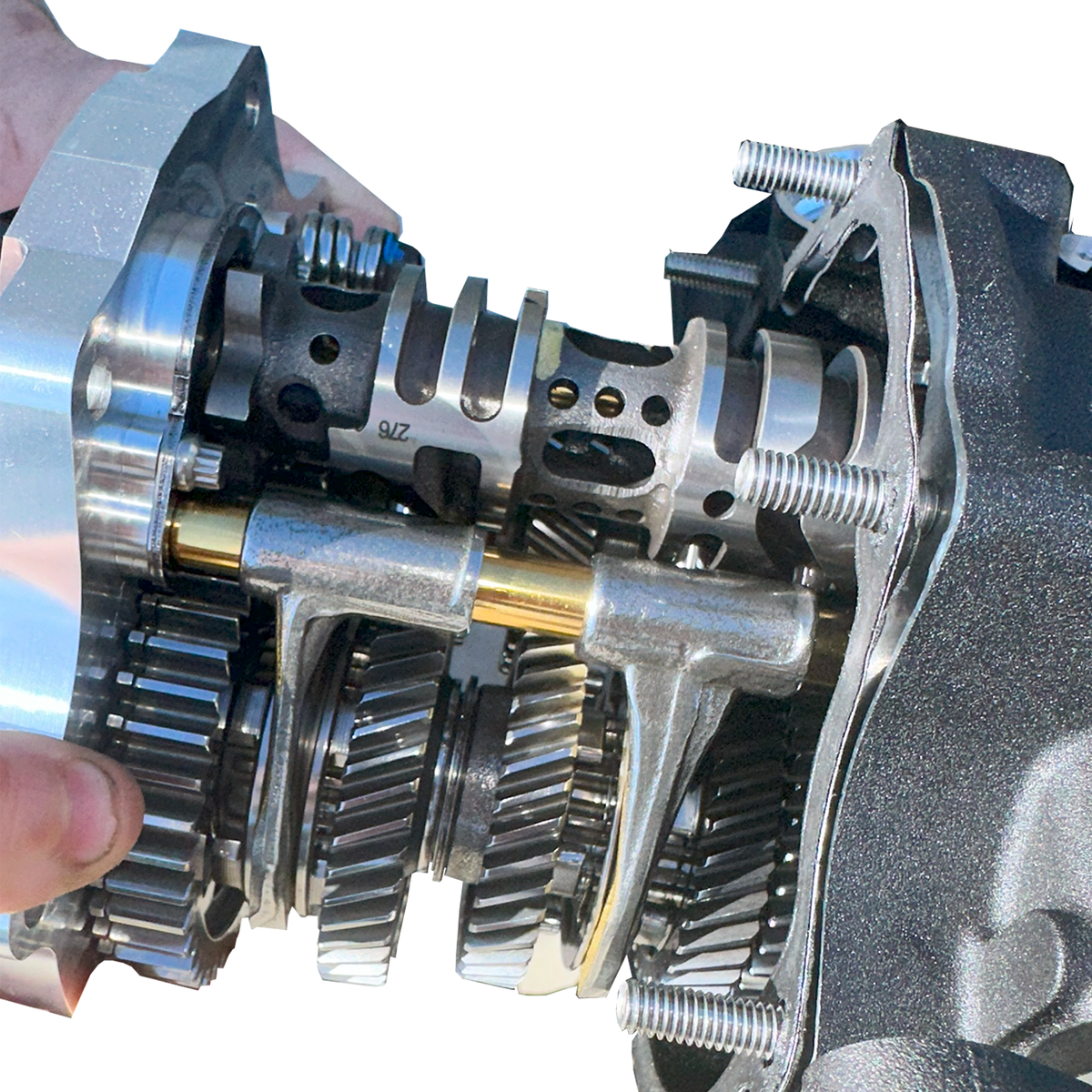 Harley M8 Transmission, Back-Cut & Race-Prepped | CryoHeat