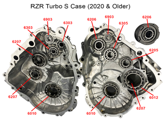 Polaris RZR Transmission Bearing Kit Turbo S/XP Turbo/RS1 (2020)<h6>CH6033</h6>